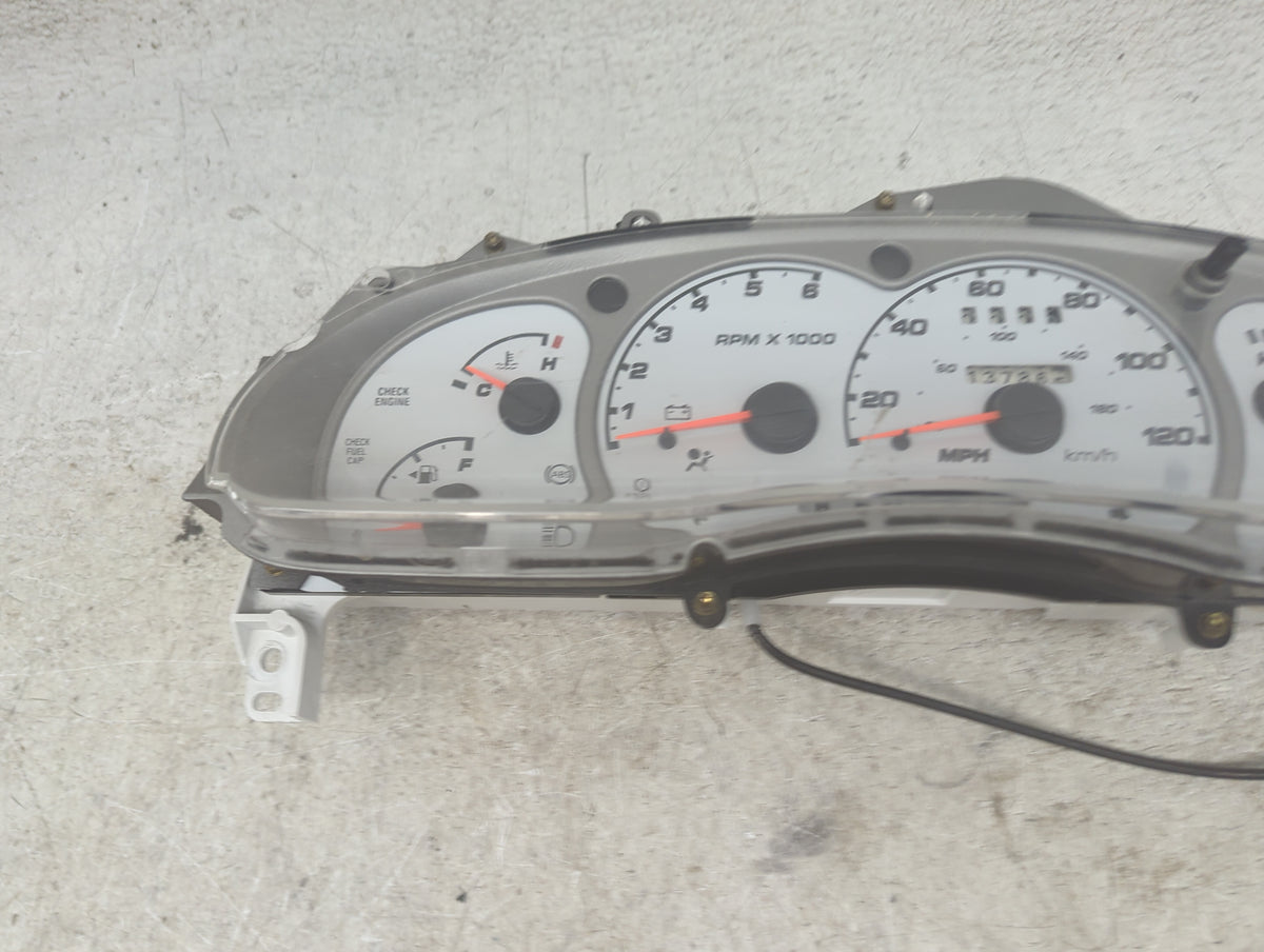 2002 Ford Explorer Sport Trac Instrument Cluster Speedometer Gauges Miles: Fits OEM Used Auto Parts - Oemusedautoparts1.com