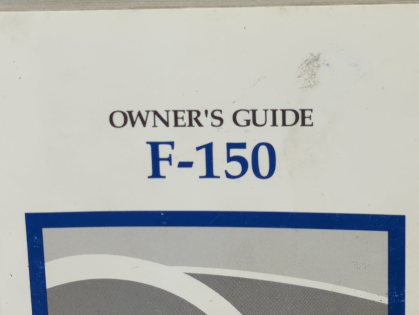 2002 Ford F-150 Owners Manual Book Guide P/N:2L3J-19A321-FA OEM Used Auto Parts - Oemusedautoparts1.com