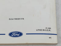 2002 Ford F-150 Owners Manual Book Guide P/N:2L3J-19A321-FA OEM Used Auto Parts - Oemusedautoparts1.com