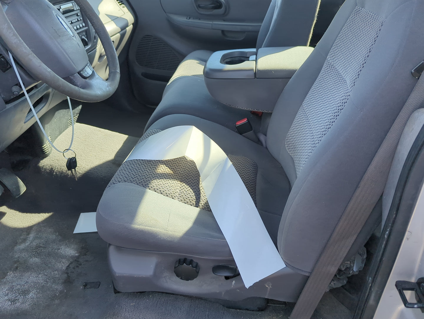 2001-2002 Ford F-150 Driver Front Seat Oem - Oemusedautoparts1.com