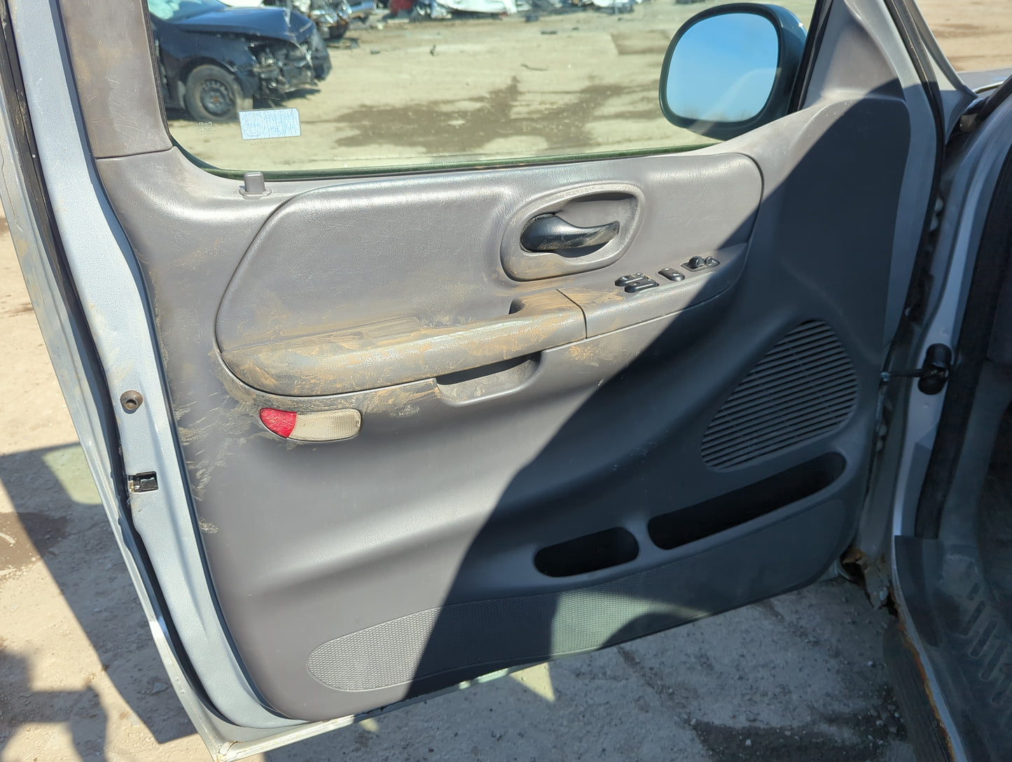 2002 Ford F-150 Front Left Driver Interior Door Panel Trim - Oemusedautoparts1.com