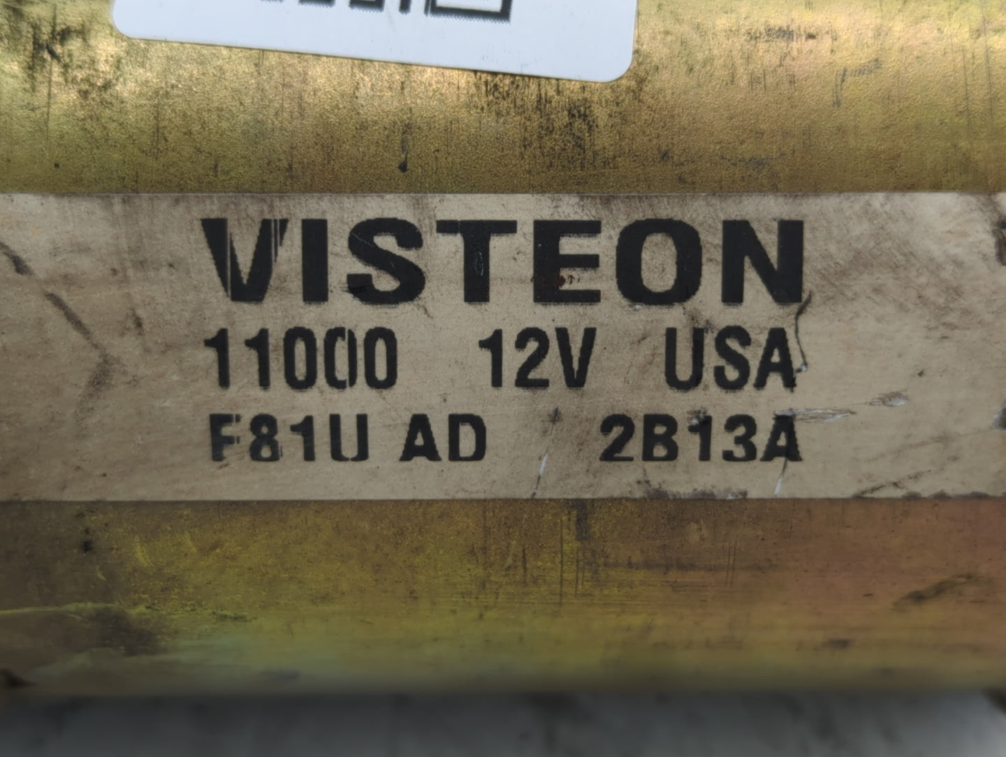 1999-2013 Ford F-150 Car Starter Motor Solenoid OEM P/N:F81U 11000 AD Fits OEM Used Auto Parts - Oemusedautoparts1.com