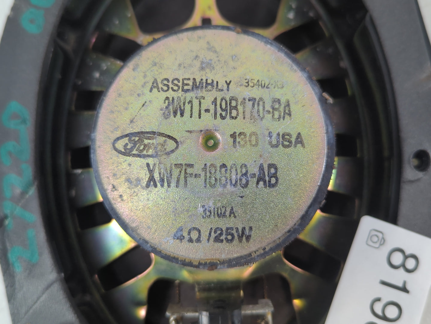 2002 Ford F-150 Speaker/subwoofer - Oemusedautoparts1.com