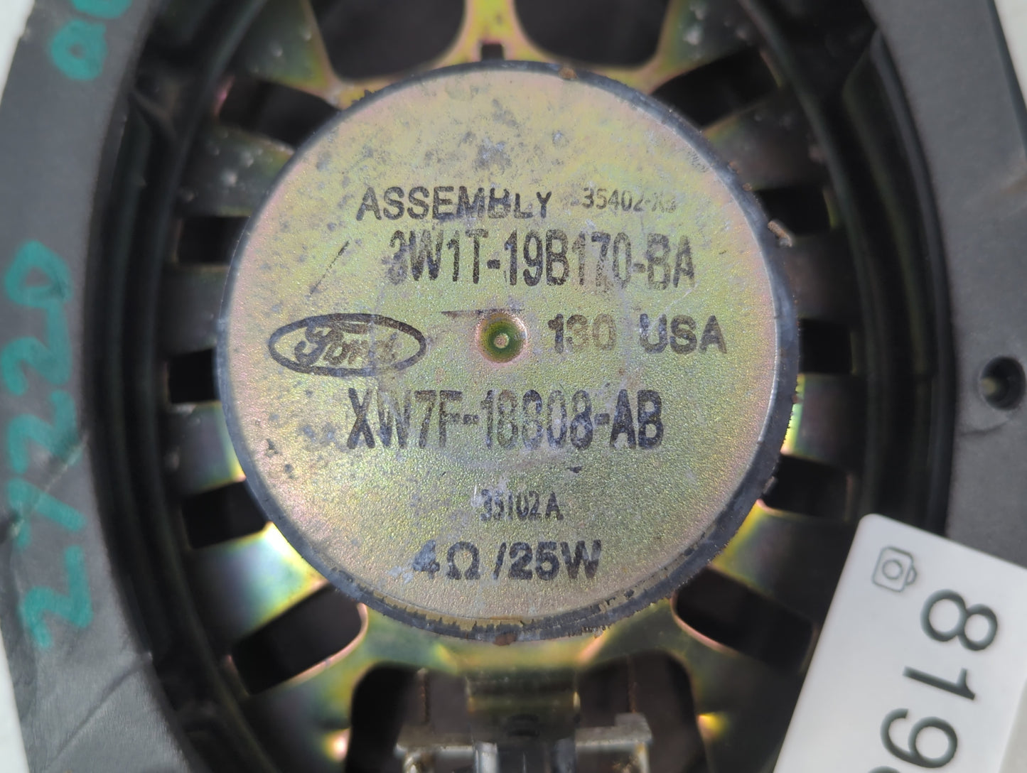 2002 Ford F-150 Speaker/subwoofer - Oemusedautoparts1.com