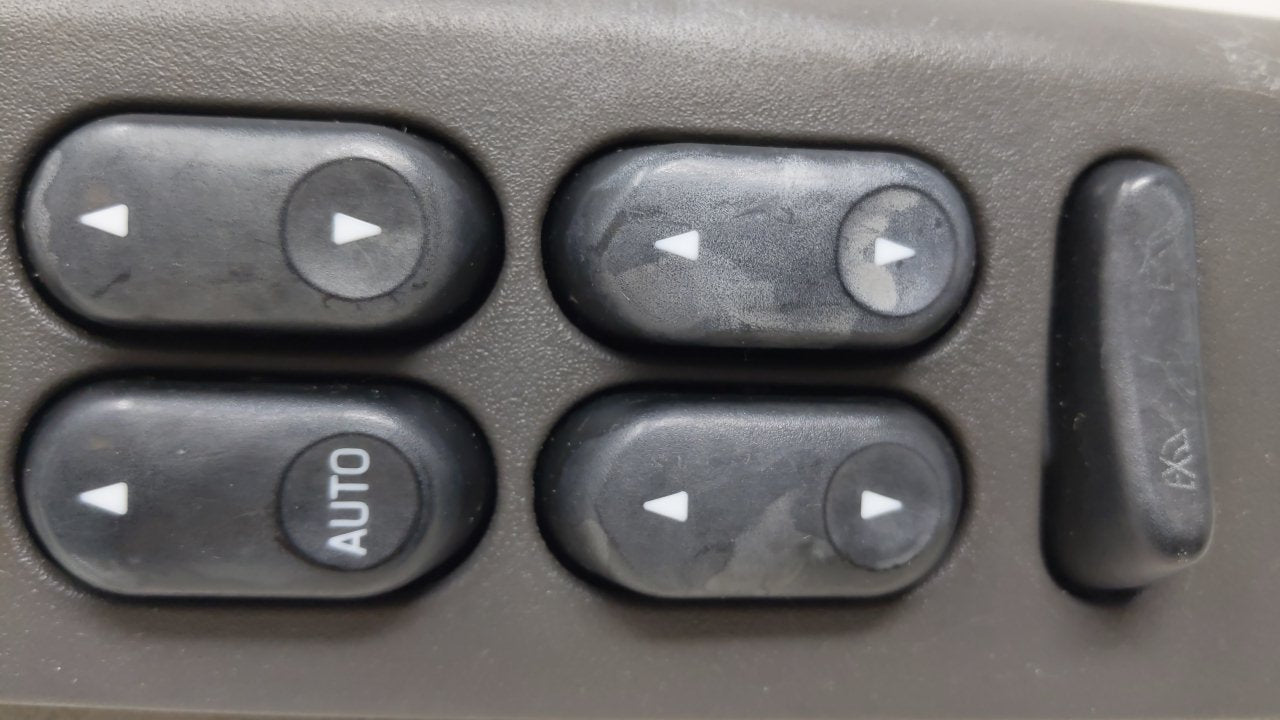 2002 Ford F-250 Master Power Window Switch Replacement Driver Side Left Fits OEM Used Auto Parts - Oemusedautoparts1.com