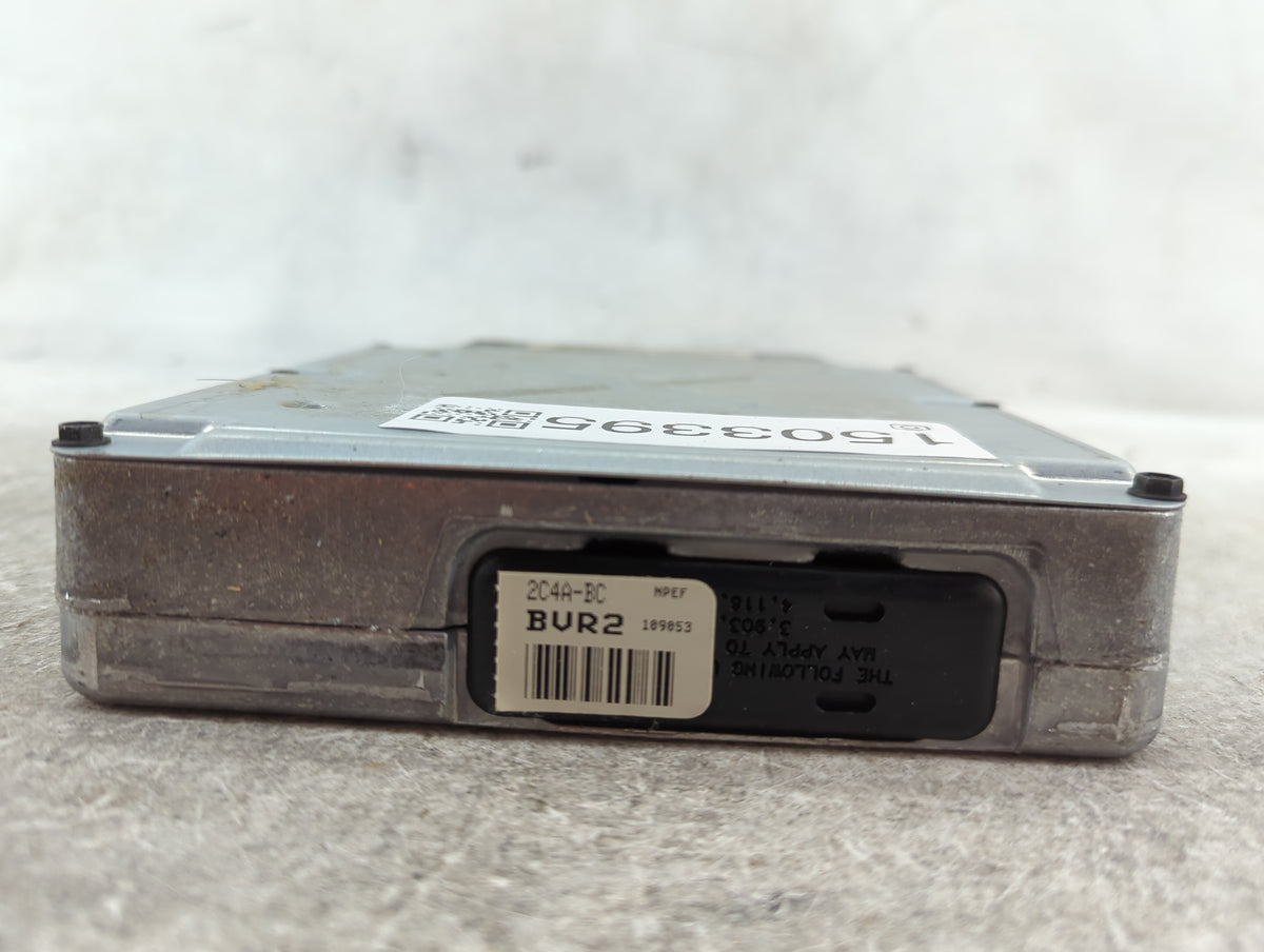 2002 Ford F250sd PCM Engine Control Computer ECU ECM PCU OEM P/N:2C4A-12A650-BC MLC-496A Fits OEM Used Auto Parts - Oemuseda