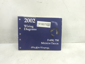 compare product 2002 Ford F650 Owners Manual Book Guide OEM Used Auto Parts