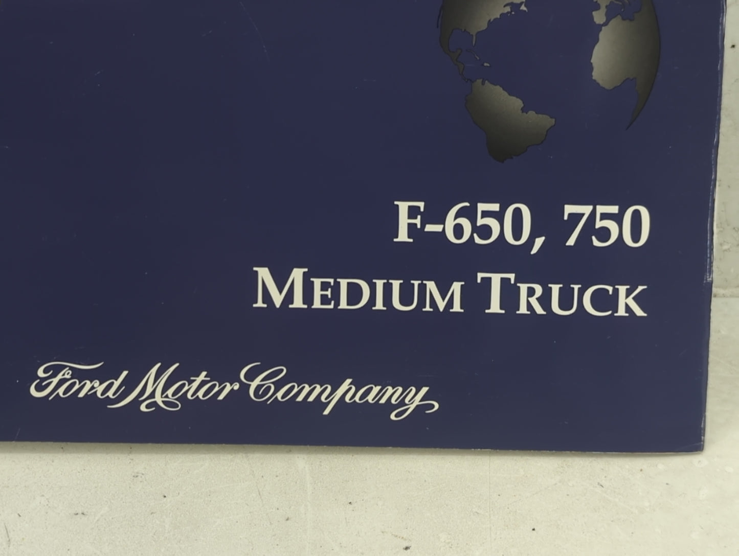 2002 Ford F650 Owners Manual Book Guide OEM Used Auto Parts - Oemusedautoparts1.com