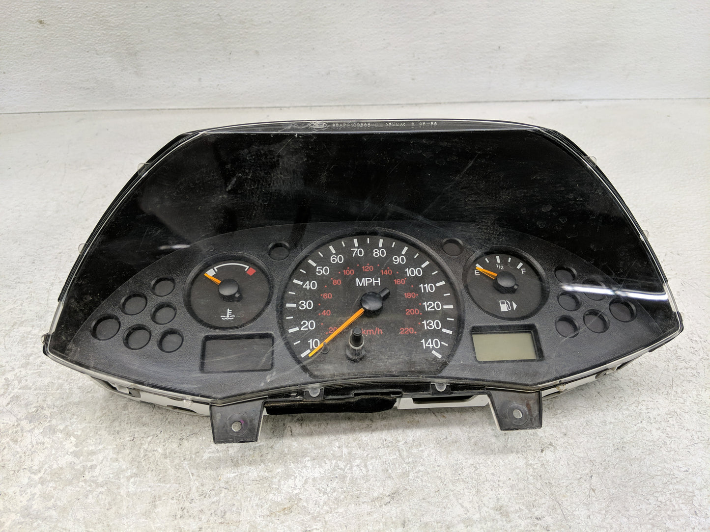 2000-2004 Ford Focus Instrument Cluster Speedometer Gauges P/N:98AP-10A855-AB Fits Fits 2000 2001 2002 2003 2004 OEM Used Au