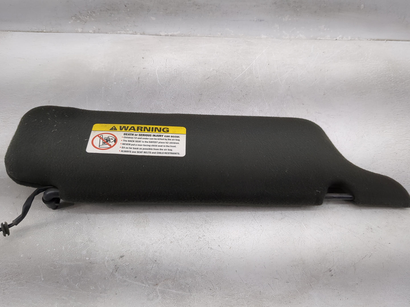 2000-2004 Ford Mustang Sun Visor Shade Replacement Driver Left Mirror Fits Fits 2000 2001 2002 2003 2004 OEM Used Auto Parts