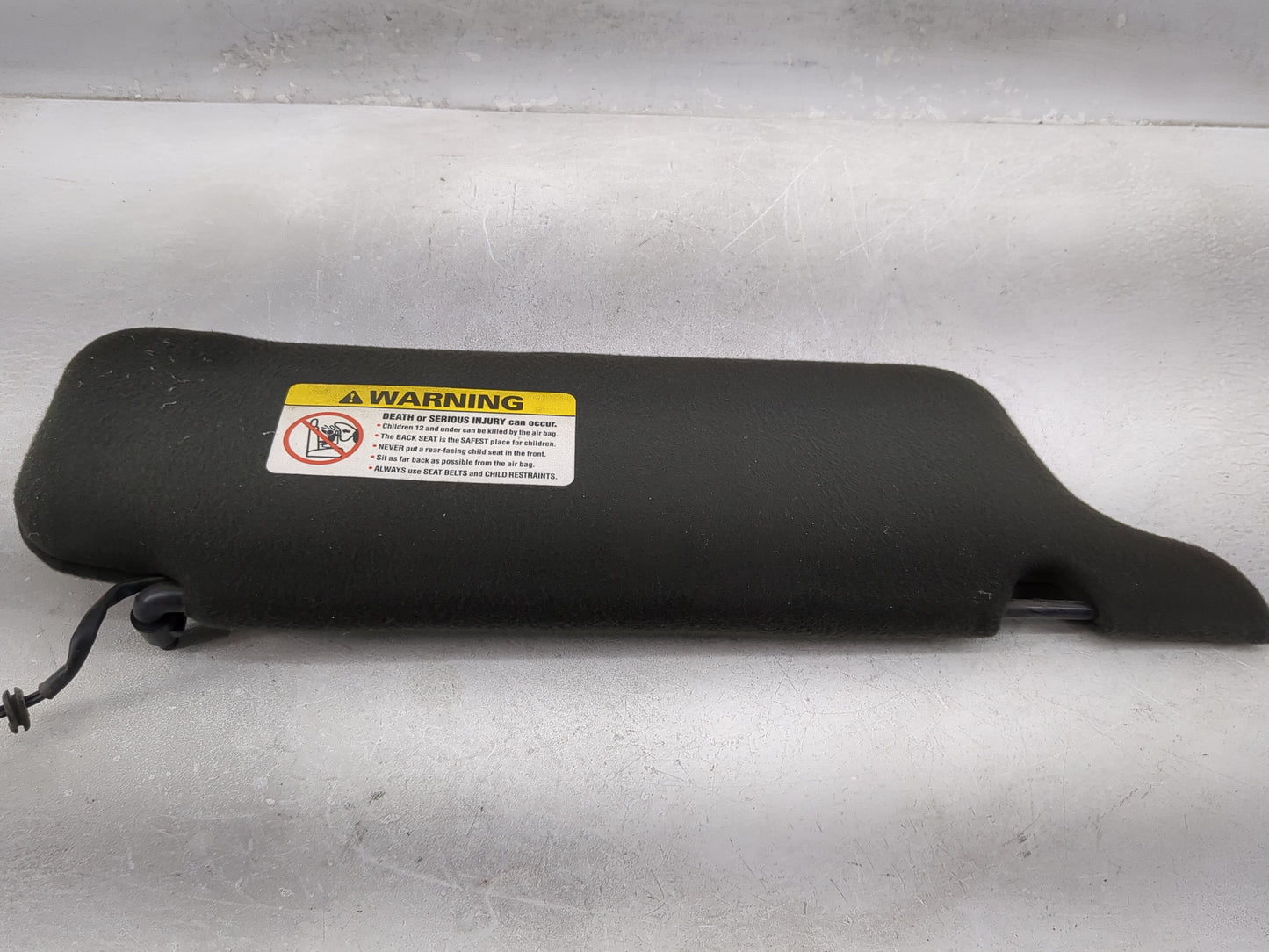 2000-2004 Ford Mustang Sun Visor Shade Replacement Driver Left Mirror Fits Fits 2000 2001 2002 2003 2004 OEM Used Auto Parts