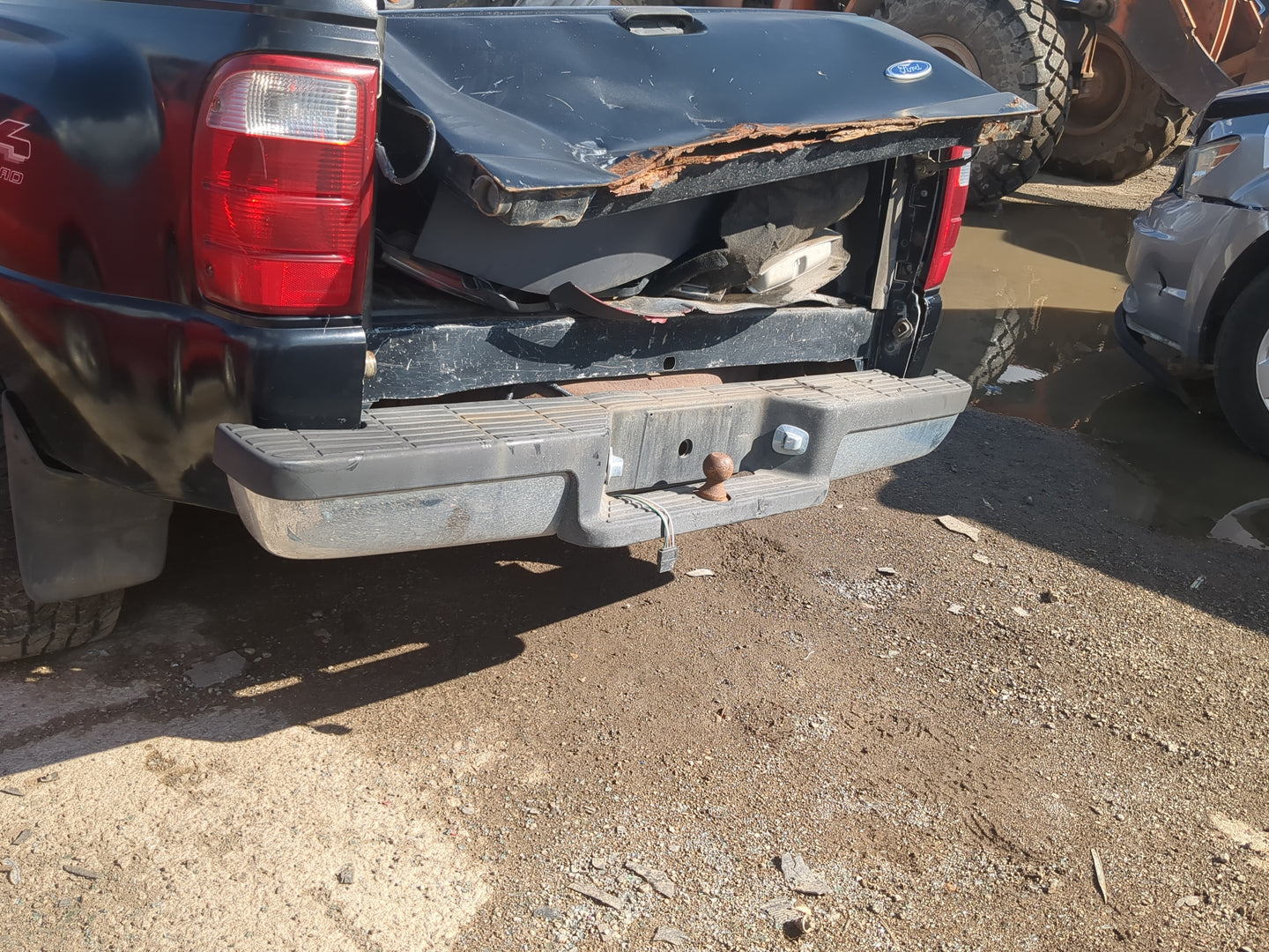 1993-2005 Ford Ranger Rear Bumper Assembly Oem - Oemusedautoparts1.com