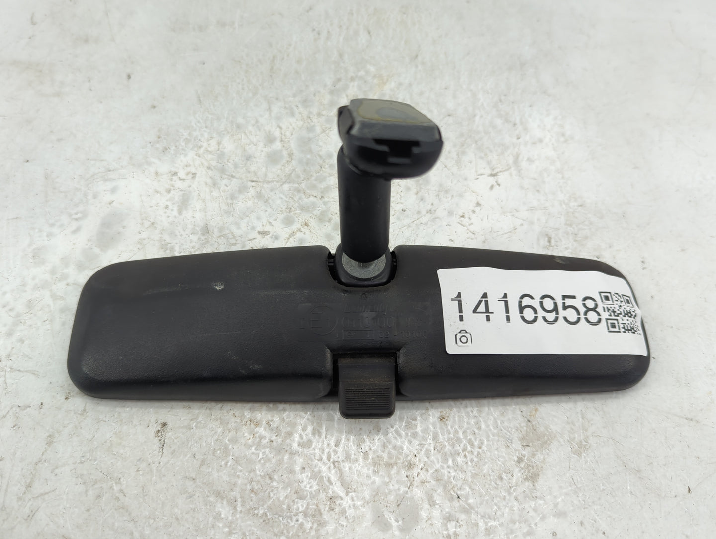 2002 Ford Ranger Interior Rear View Mirror Replacement OEM P/N:E10110100 Fits OEM Used Auto Parts - Oemusedautoparts1.com