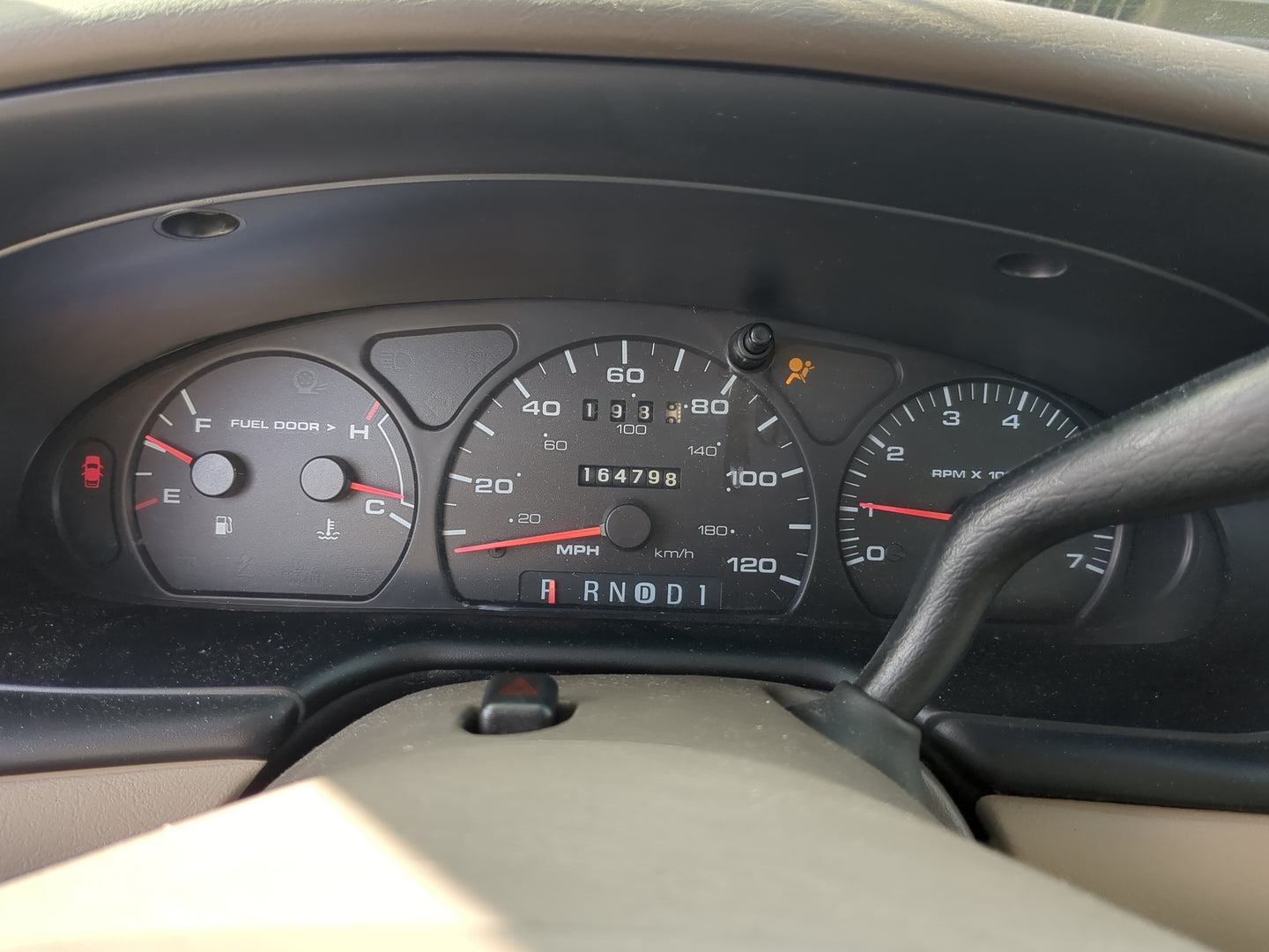 2001-2003 Ford Taurus Instrument Cluster Speedometer Gauges Miles:165K Fits Fits 2001 2002 2003 OEM Used Auto Parts - Oemuse