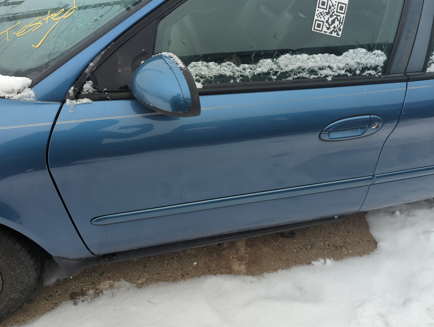 2000-2007 Ford Taurus Driver Front Door Oem 1353306 - Oemusedautoparts1.com