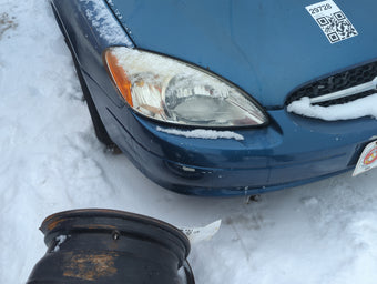 compare product 2000-2003 Ford Taurus Front Bumper - Oem 1353337