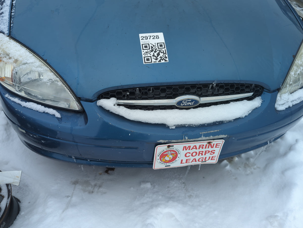 2000-2003 Ford Taurus Front Bumper - Oem 1353337 - Oemusedautoparts1.com