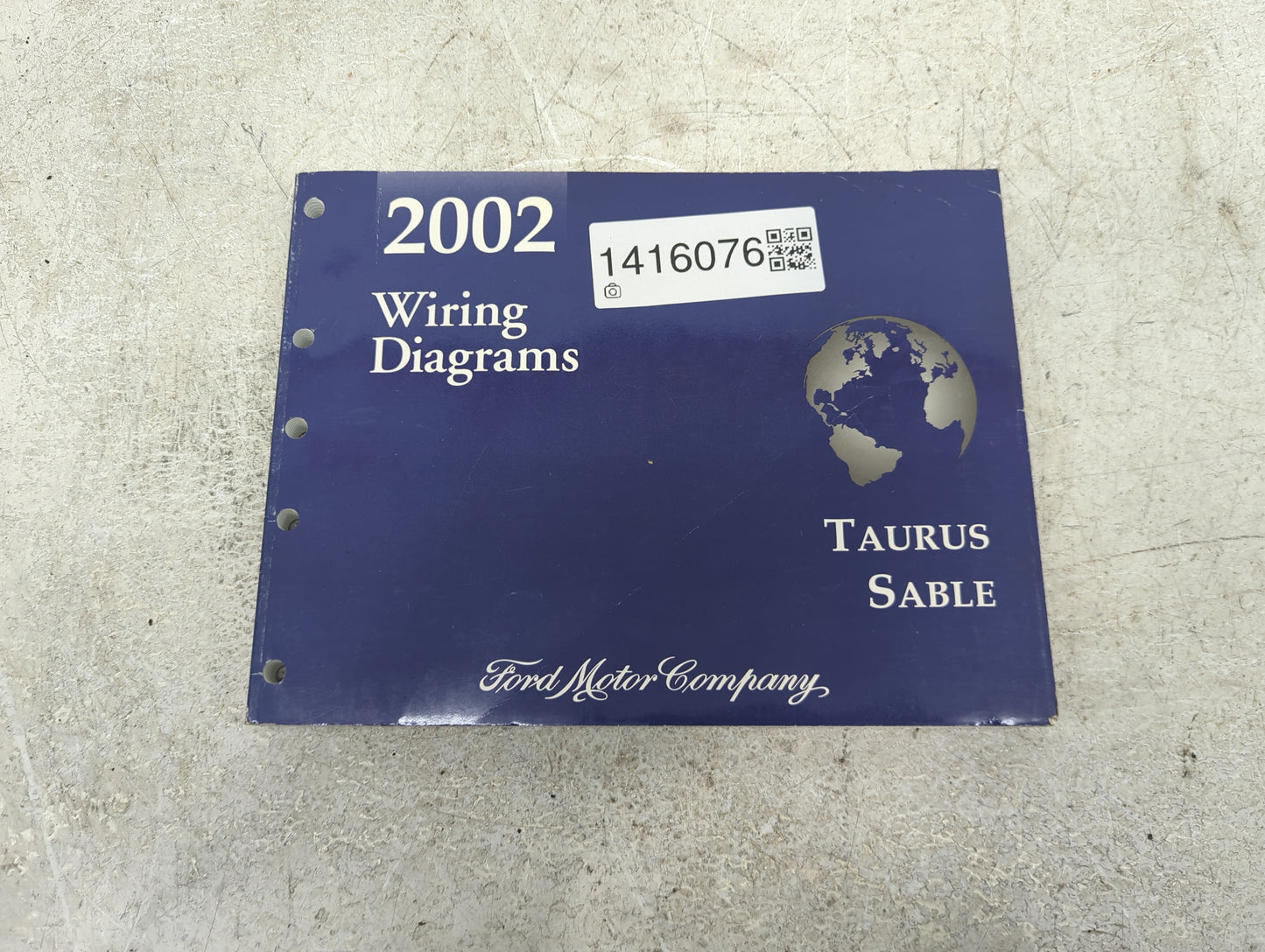 2002 Ford Taurus Owners Manual Book Guide P/N:FCS-12123-02 OEM Used Auto Parts - Oemusedautoparts1.com