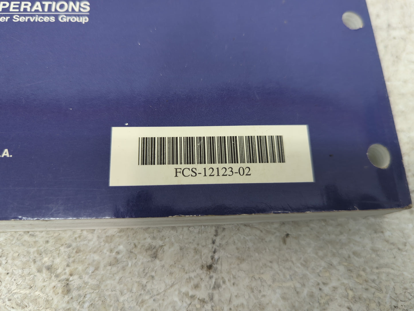 2002 Ford Taurus Owners Manual Book Guide P/N:FCS-12123-02 OEM Used Auto Parts - Oemusedautoparts1.com
