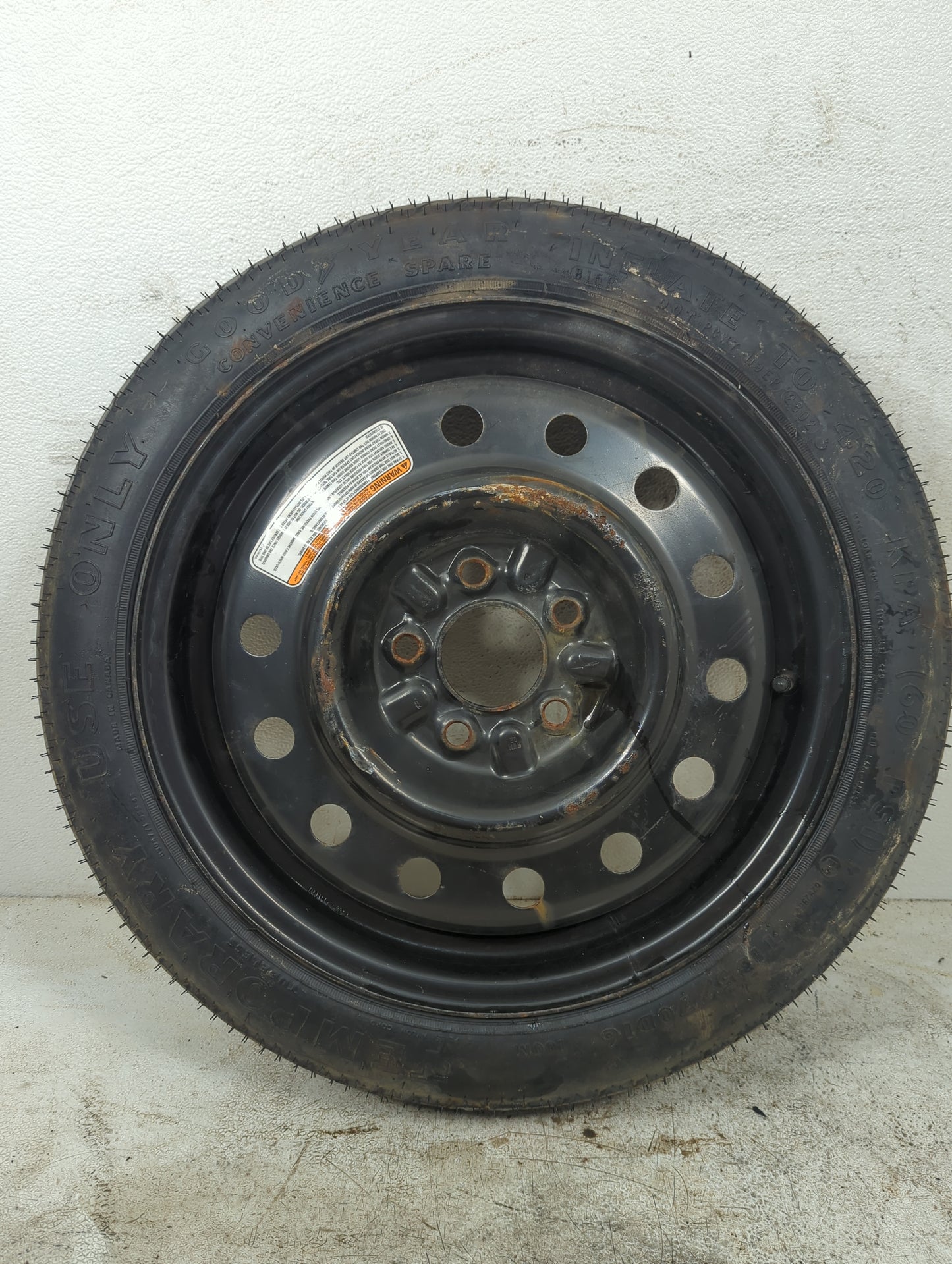 1993-2007 Ford Taurus Spare Donut Tire Wheel Rim Oem 5036170 - Oemusedautoparts1.com
