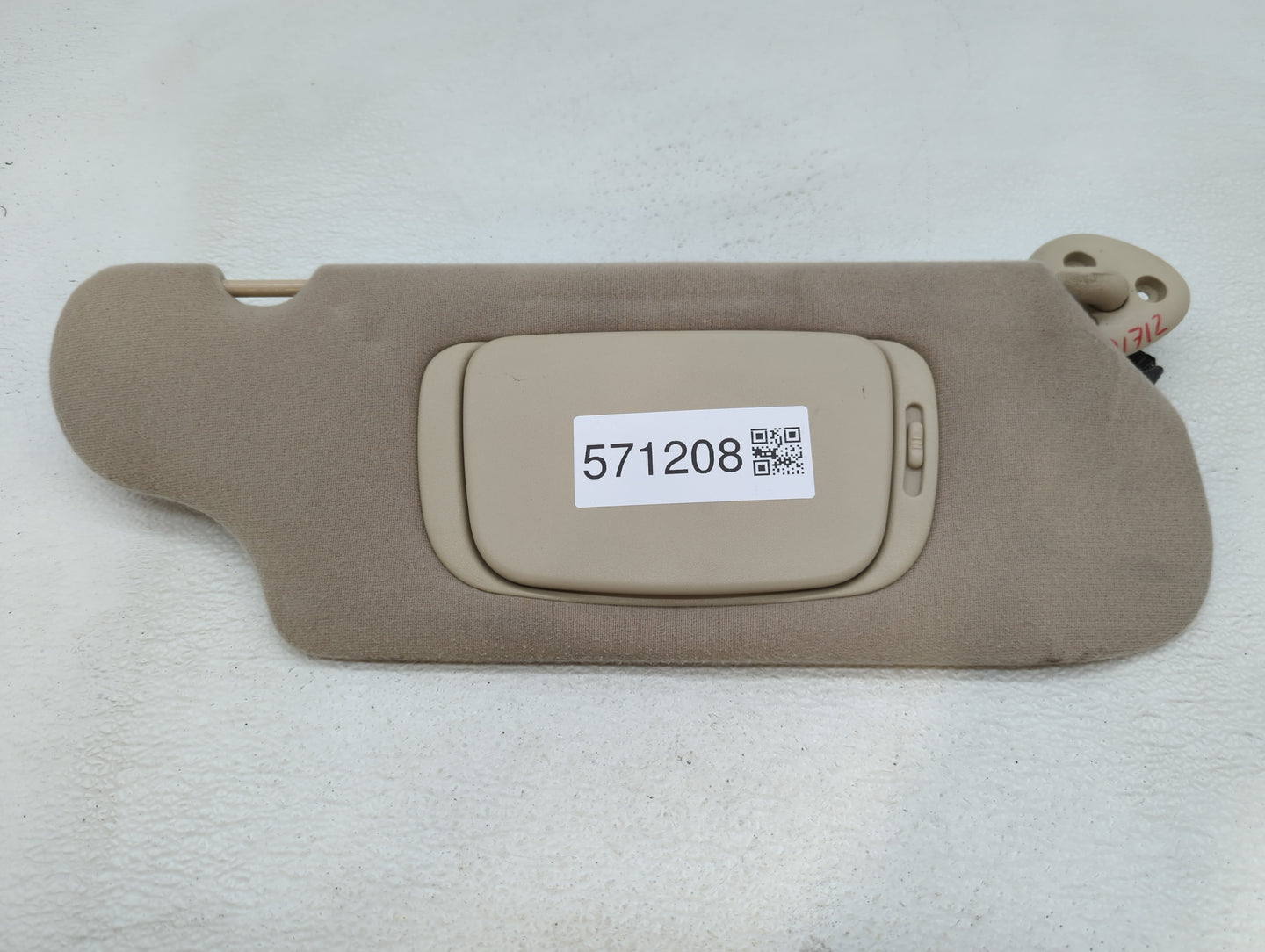 2000-2003 Ford Taurus Sun Visor Shade Replacement Driver Left Mirror Fits Fits 2000 2001 2002 2003 OEM Used Auto Parts - Oem