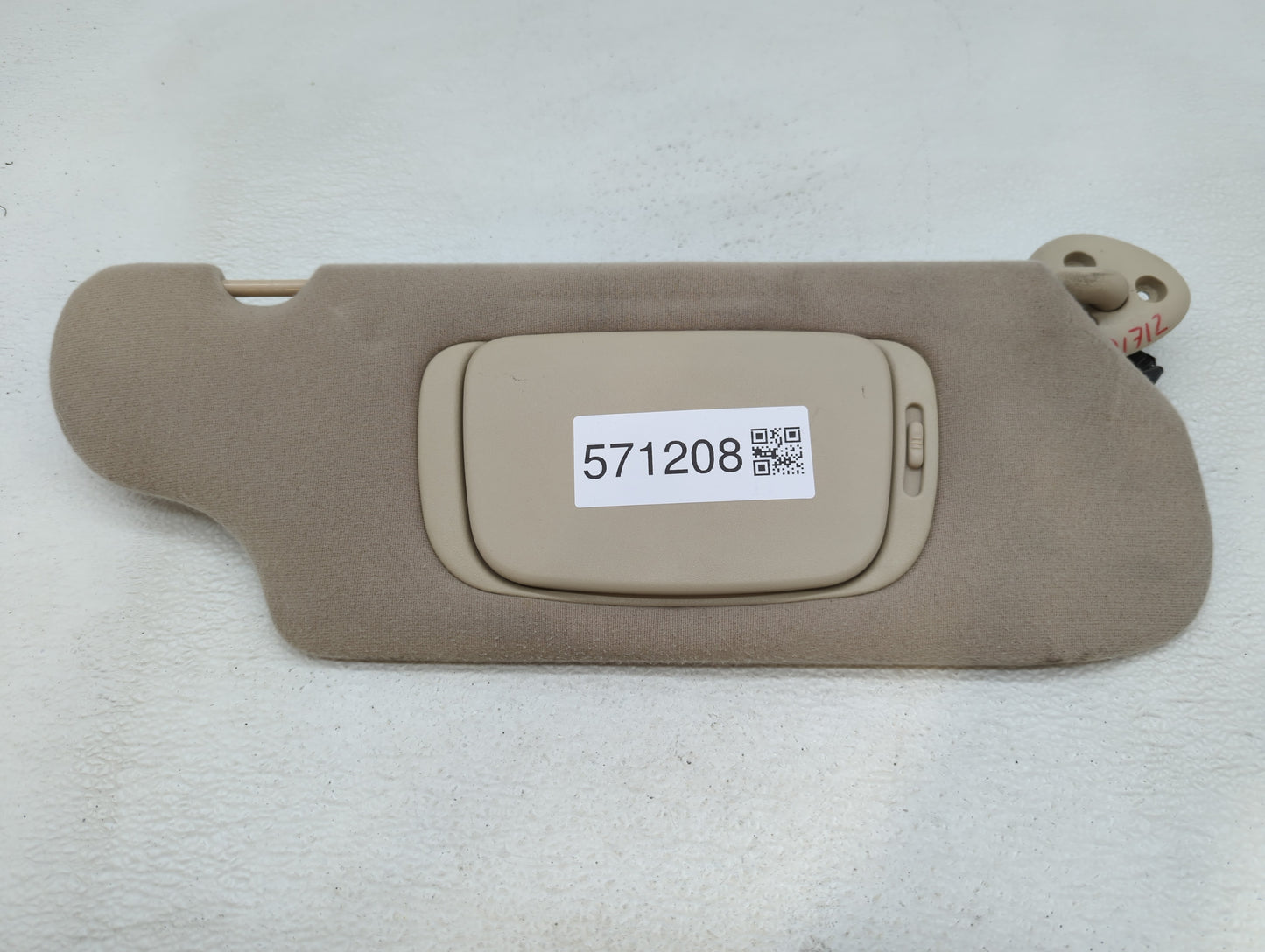 2000-2003 Ford Taurus Sun Visor Shade Replacement Driver Left Mirror Fits Fits 2000 2001 2002 2003 OEM Used Auto Parts - Oem