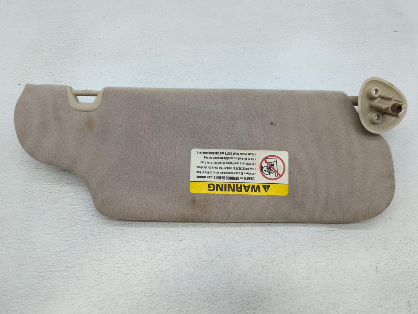 2000-2003 Ford Taurus Sun Visor Shade Replacement Driver Left Mirror Fits Fits 2000 2001 2002 2003 OEM Used Auto Parts - Oem