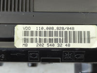 2001-2003 Ford Taurus Instrument Cluster Speedometer Gauges P/N:202 540 3248 Fits Fits 2001 2002 2003 OEM Used Auto Parts - 