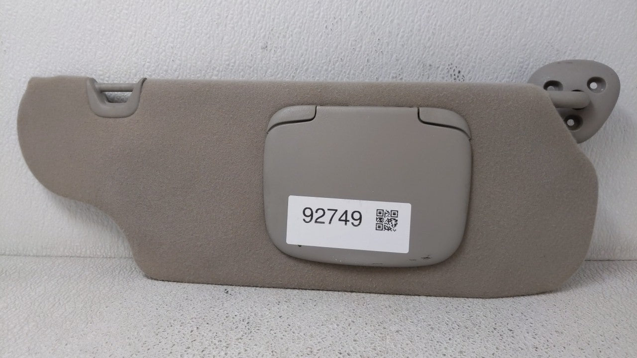 2002 Ford Taurus Sun Visor Shade Replacement Passenger Right Mirror Fits Fits 2001 2003 OEM Used Auto Parts - Oemusedautopar