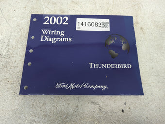 compare product 2002 Ford Thunderbird Owners Manual Book Guide P/N:FCS-13248-02 OEM Used Auto Parts