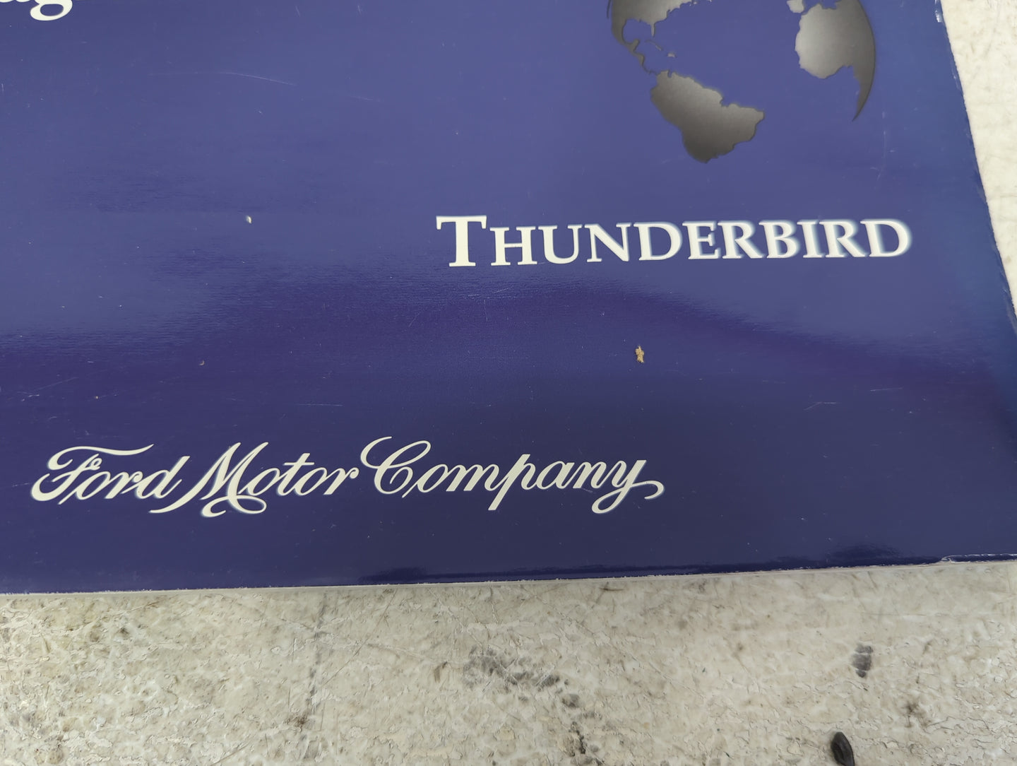 2002 Ford Thunderbird Owners Manual Book Guide P/N:FCS-13248-02 OEM Used Auto Parts - Oemusedautoparts1.com