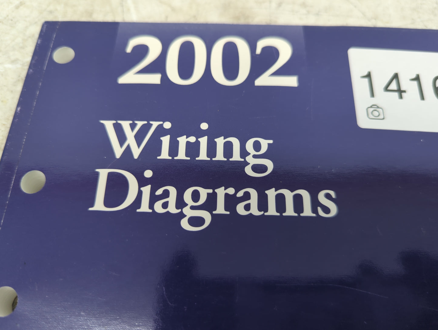 2002 Ford Thunderbird Owners Manual Book Guide P/N:FCS-13248-02 OEM Used Auto Parts - Oemusedautoparts1.com