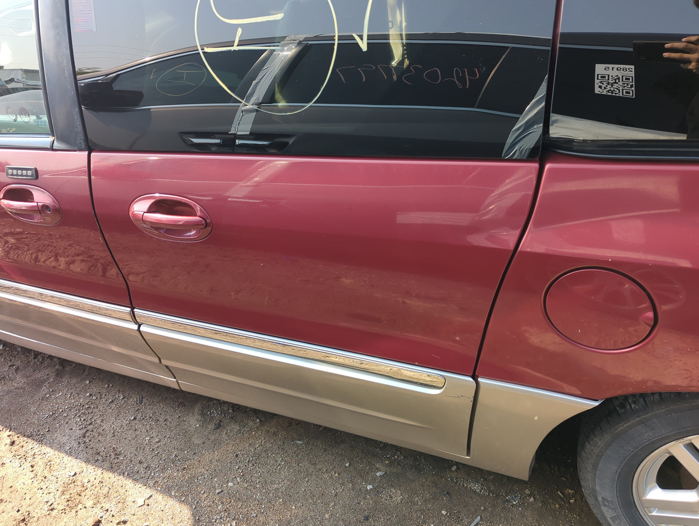 1999-2003 Ford Windstar Driver Rear Door Oem - Oemusedautoparts1.com