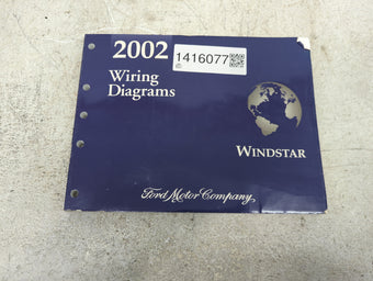 compare product 2002 Ford Windstar Owners Manual Book Guide P/N:FCS-12255-02 OEM Used Auto Parts
