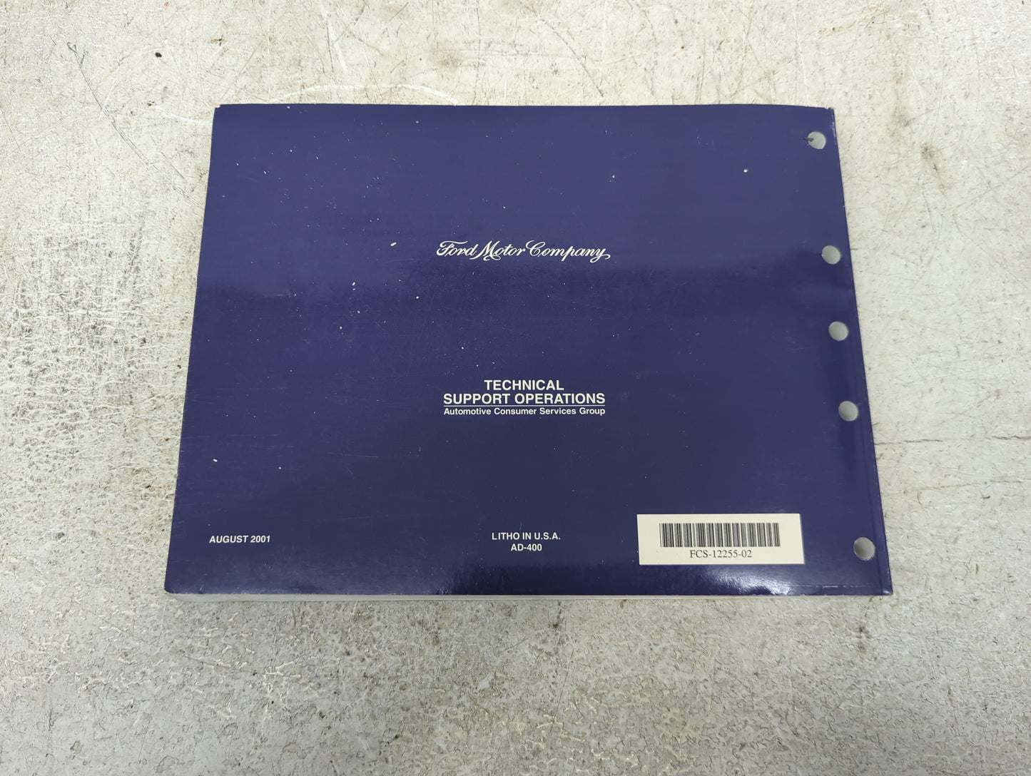 2002 Ford Windstar Owners Manual Book Guide P/N:FCS-12255-02 OEM Used Auto Parts - Oemusedautoparts1.com