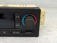 2002 Gmc Envoy Climate Control Module Temperature AC/Heater Replacement P/N:15079112 Fits OEM Used Auto Parts - Oemusedautop