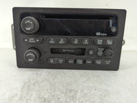 2002-2003 Gmc Envoy Radio AM FM Cd Player Receiver Replacement P/N:09394159 Fits Fits 2002 2003 OEM Used Auto Parts - Oemuse