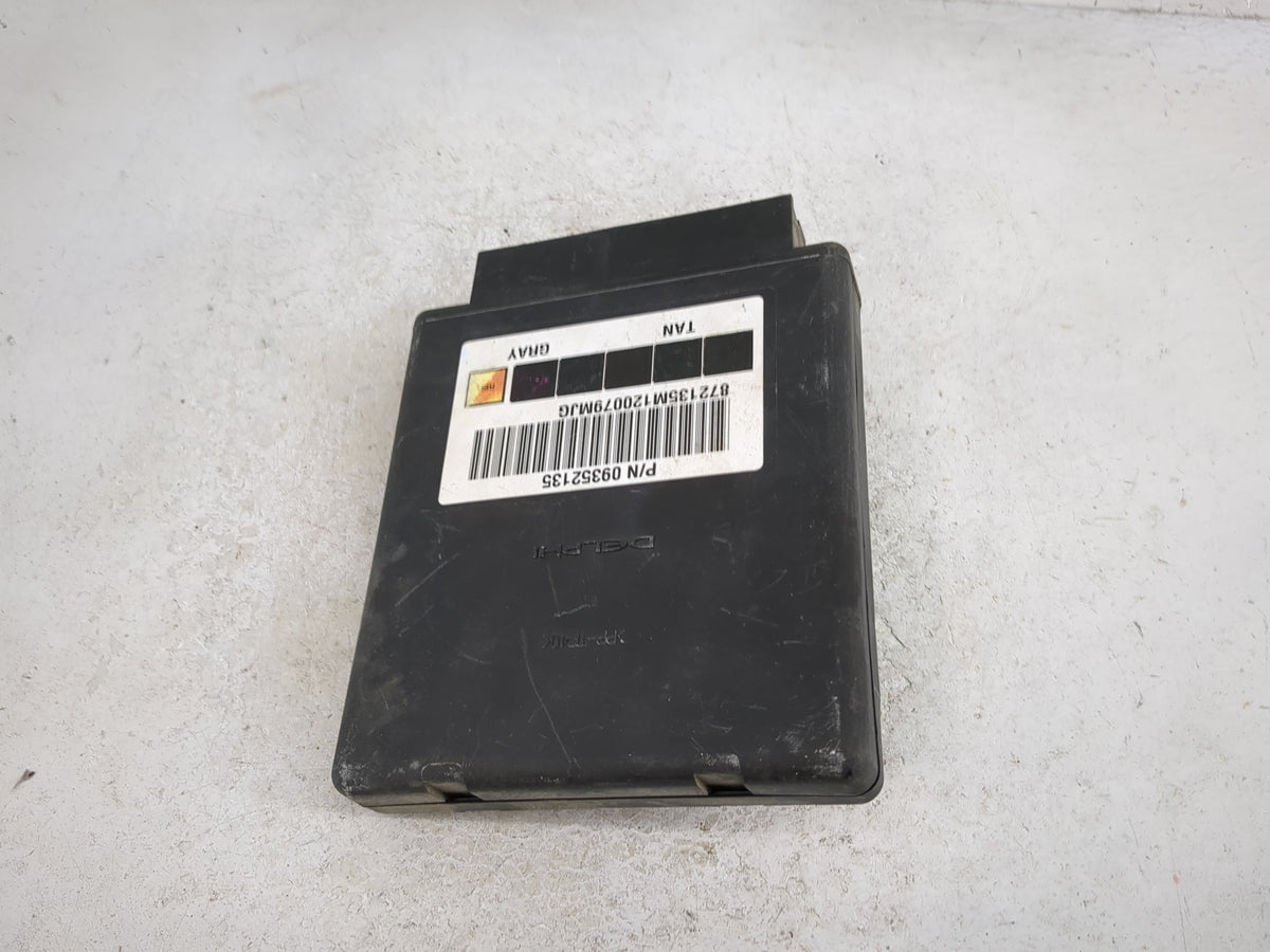 2002 Gmc Envoy Body Control Module Bcm 09352135|872135m120079mjg - Oemusedautoparts1.com