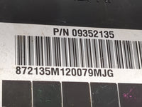2002 Gmc Envoy Body Control Module Bcm 09352135|872135m120079mjg - Oemusedautoparts1.com