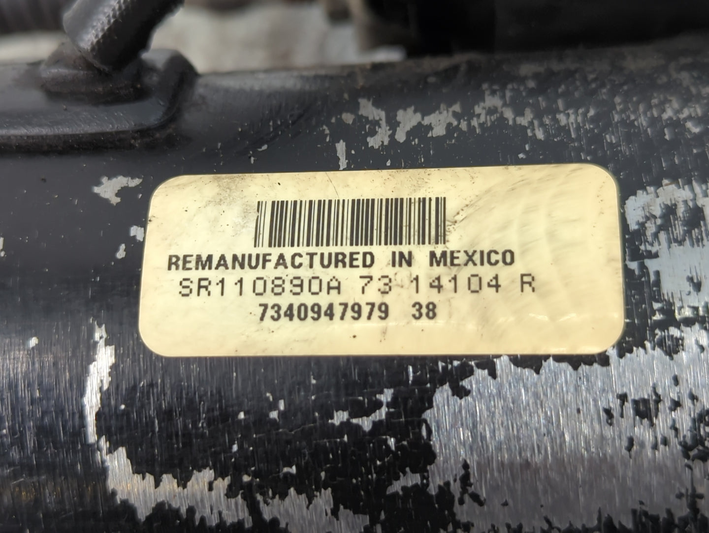 2002-2003 Gmc Envoy Car Starter Motor Solenoid OEM P/N:7340947979 Fits Fits 2002 2003 OEM Used Auto Parts - Oemusedautoparts