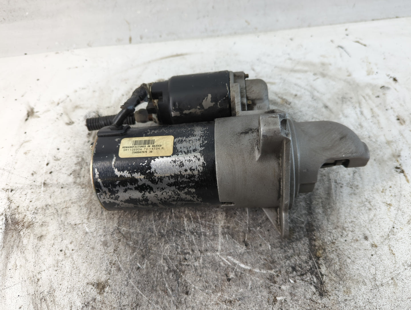 2002-2003 Gmc Envoy Car Starter Motor Solenoid OEM P/N:7340947979 Fits Fits 2002 2003 OEM Used Auto Parts - Oemusedautoparts