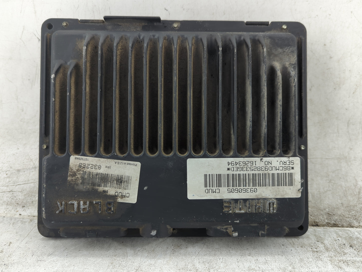 2001-2002 Gmc Savana 1500 PCM Engine Control Computer ECU ECM PCU OEM P/N:09360605 Fits Fits 2000 2001 2002 2003 OEM Used Au