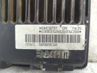 2001-2002 Gmc Savana 1500 PCM Engine Control Computer ECU ECM PCU OEM P/N:09360605 Fits Fits 2000 2001 2002 2003 OEM Used Au