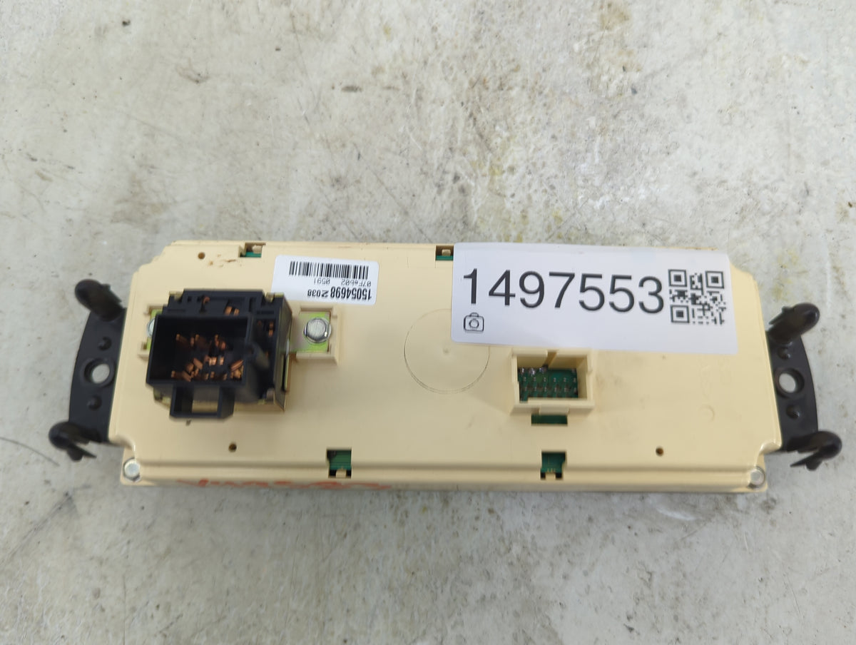 1999-2002 Gmc Sierra Climate Control Module Temperature AC/Heater Replacement P/N:15054698 Fits Fits 1999 2000 2001 2002 OEM