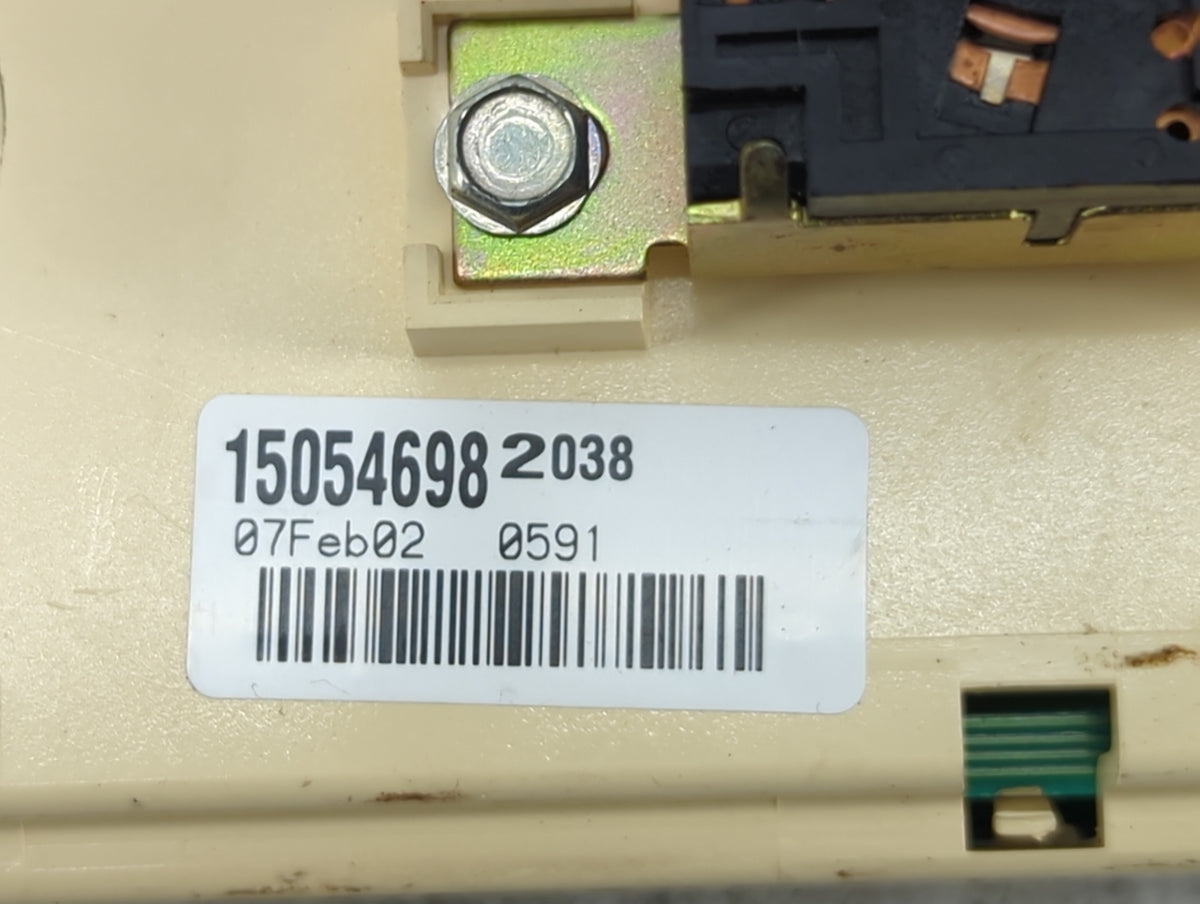 1999-2002 Gmc Sierra Climate Control Module Temperature AC/Heater Replacement P/N:15054698 Fits Fits 1999 2000 2001 2002 OEM