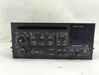 compare product 1999-2002 Gmc Sierra 1500 Radio AM FM Cd Player Receiver Replacement P/N:15071233 Fits OEM Used Auto Parts