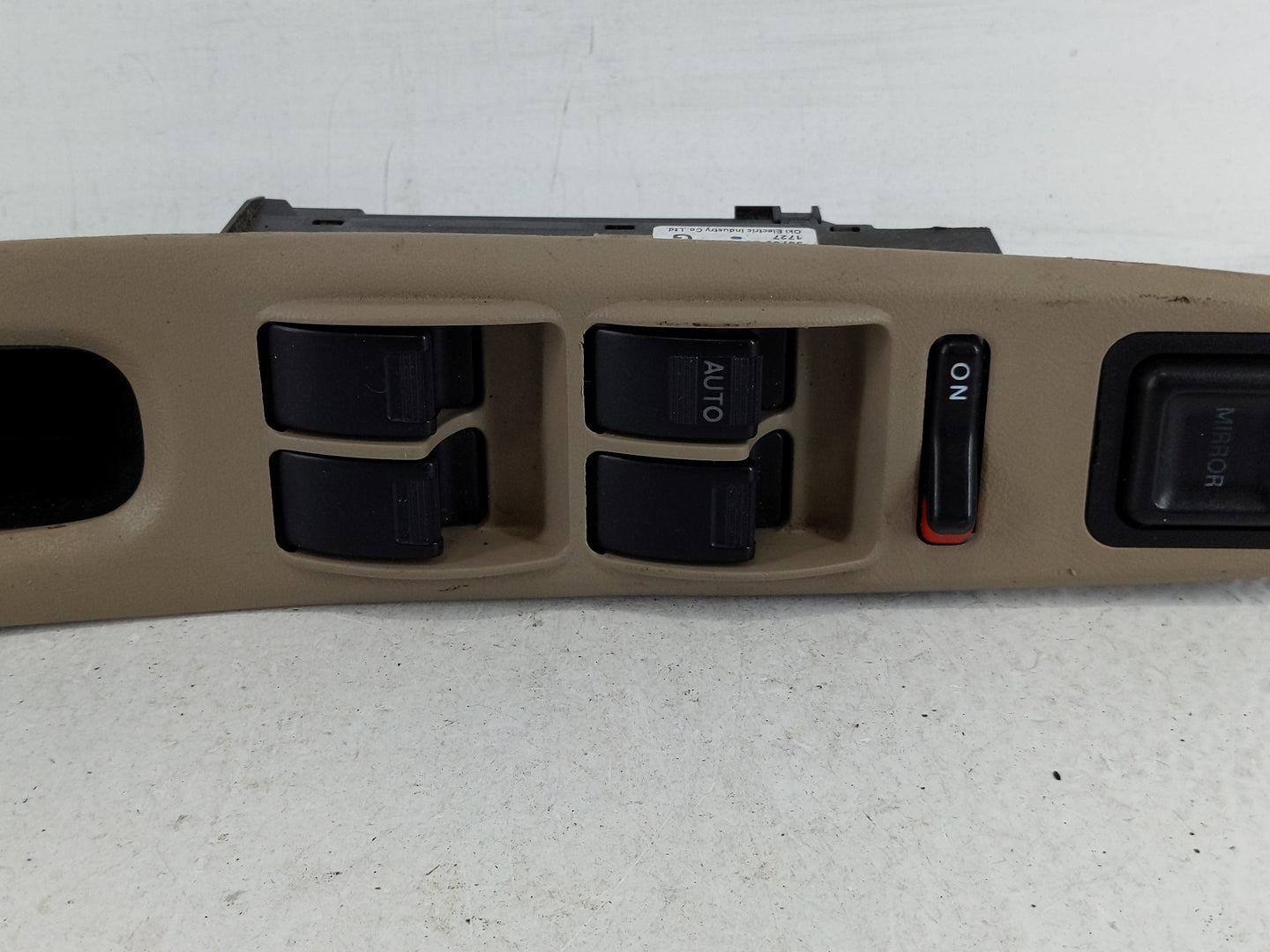 2002 Honda Accord Master Power Window Switch Replacement Driver Side Left P/N:35750-S87-A030M1 Fits OEM Used Auto Parts - Oe