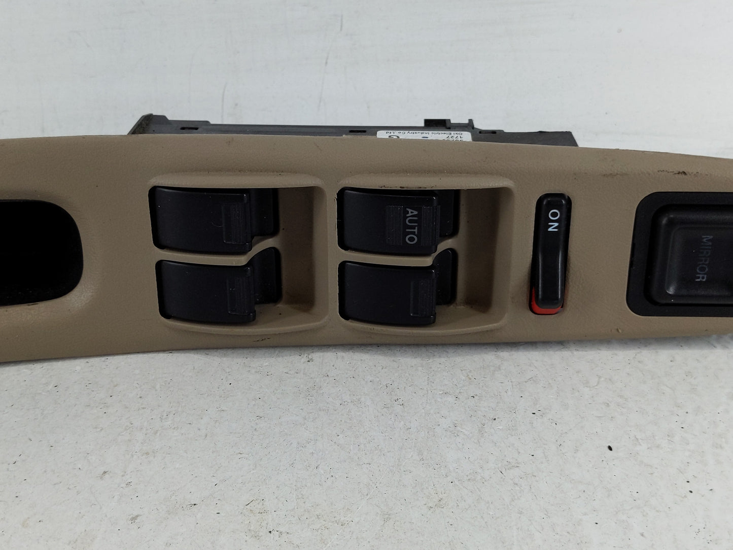 2002 Honda Accord Master Power Window Switch Replacement Driver Side Left P/N:35750-S87-A030M1 Fits OEM Used Auto Parts - Oe
