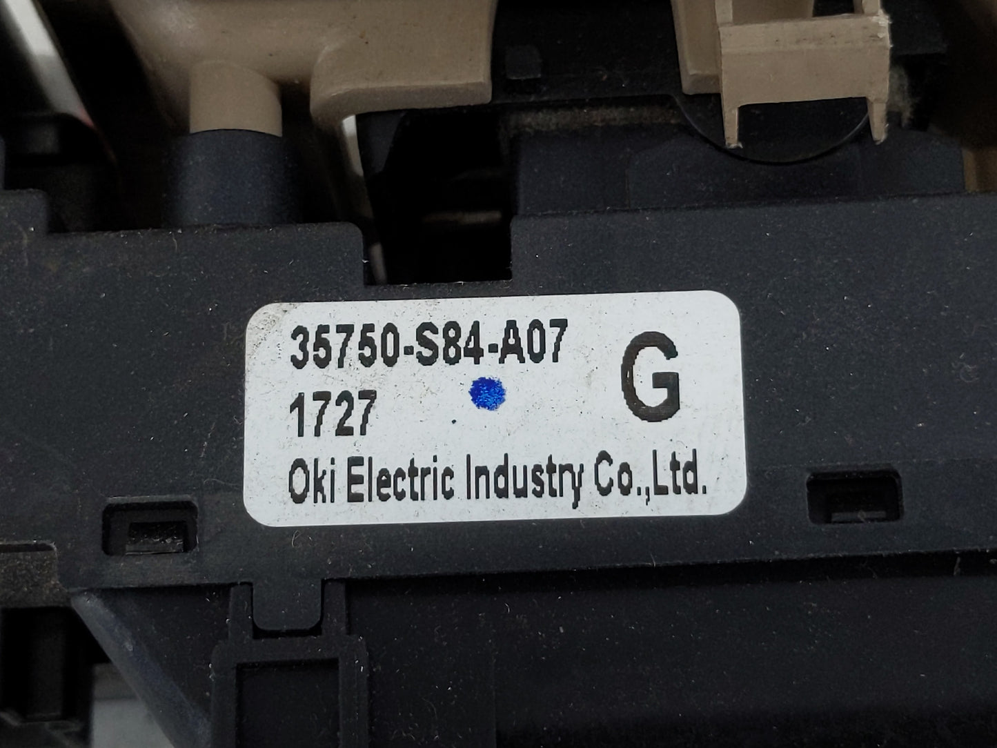 2002 Honda Accord Master Power Window Switch Replacement Driver Side Left P/N:35750-S87-A030M1 Fits OEM Used Auto Parts - Oe