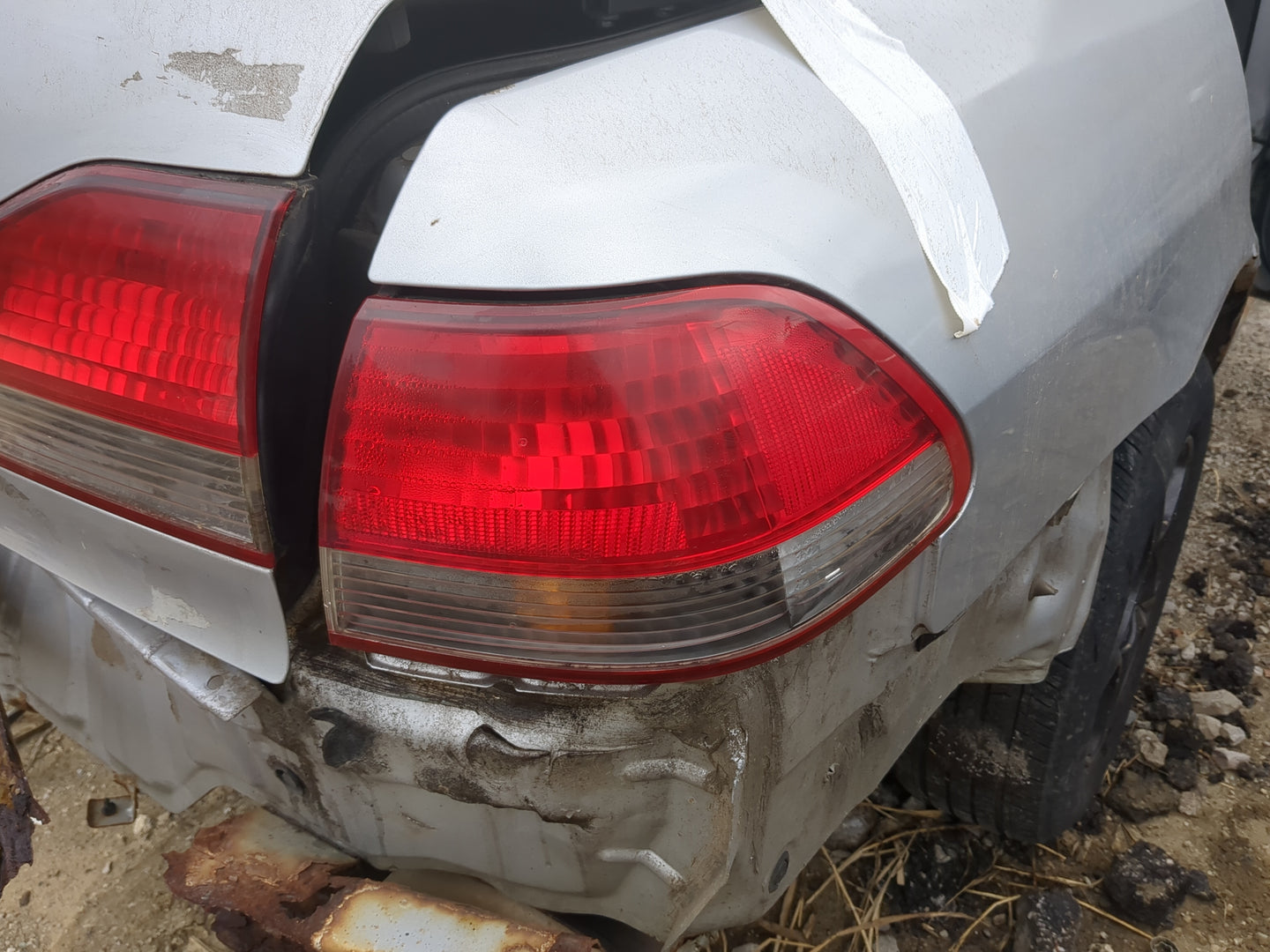 2001-2002 Honda Accord Tail Light Assembly Passenger Right OEM Fits Fits 2001 2002 OEM Used Auto Parts - Oemusedautoparts1.c